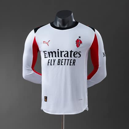 AC Milan Visitante 25/26 Manga larga Player