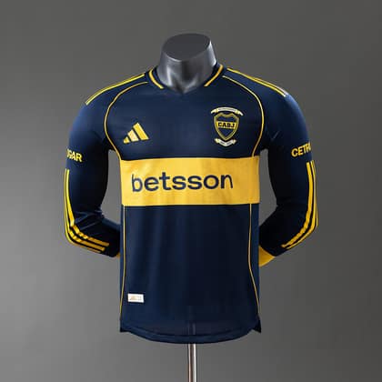 Boca Juniors Local 25/26 Manga larga Player