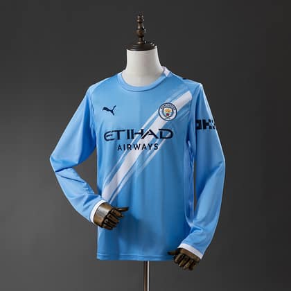 Manchester City Local 25/26 Manga larga