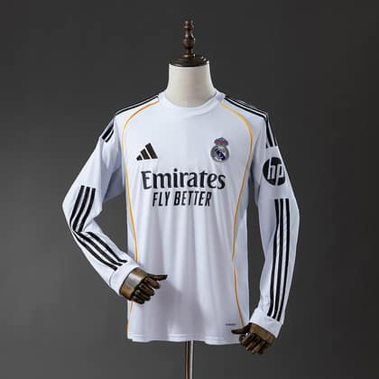 Real Madrid Local 25/26 Manga larga