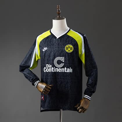 Borussia Dortmund Retro Visitante 95/96 Manga larga
