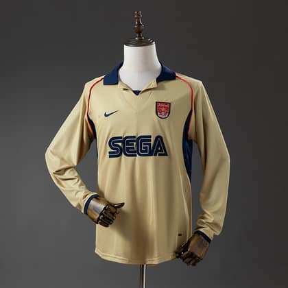 Arsenal Retro Visitante 01/02 Manga larga