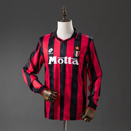 AC Milan Retro 93/94 Manga larga