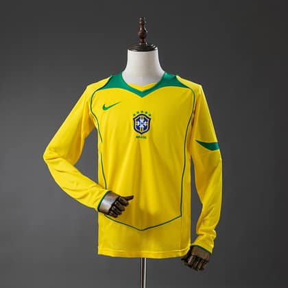 Brasil Retro 2004 Manga larga