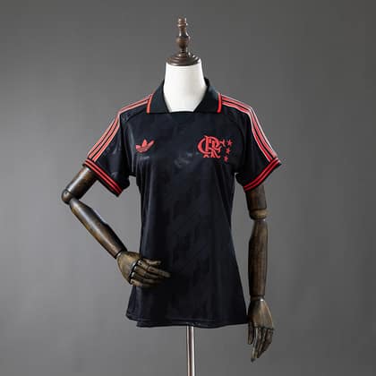 Flamengo Local 25/26 Mujer (Negra)