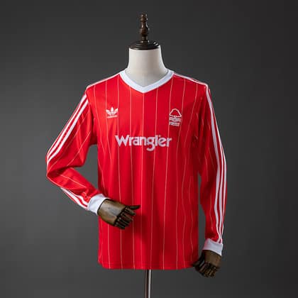 Nottingham Forest Retro Visitante 82/84 Manga larga