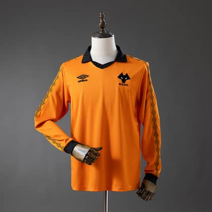 Wolves Retro 80/81 Manga larga