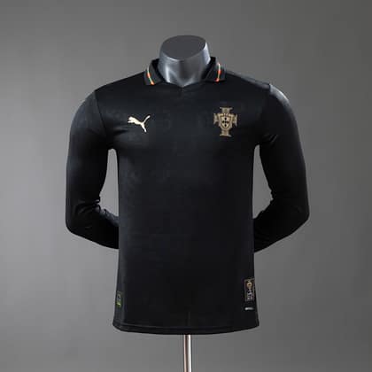 Portugal Edición especial 2026 Manga larga Player (Negra)