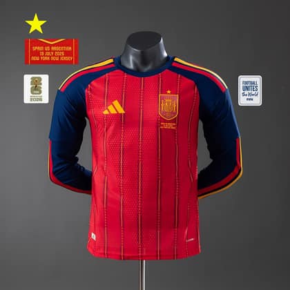 España Local 2026 Manga larga Player