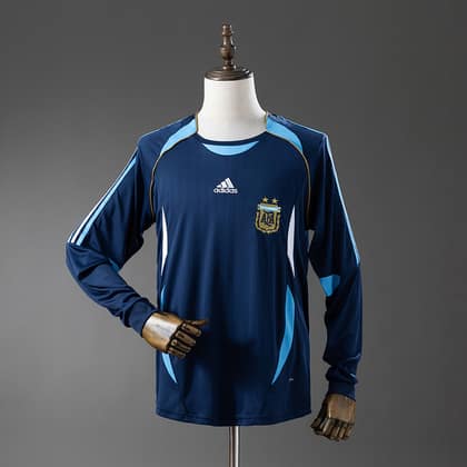 Argentina Retro Visitante 2006 Manga larga