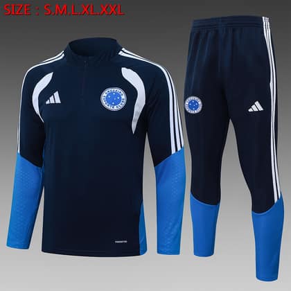 Chándal Cruzeiro 26/27 azul · media cremallera