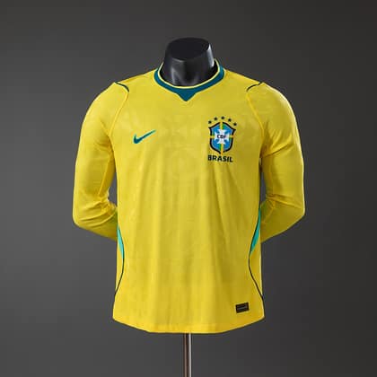 Brasil Local 2026 Manga larga Player
