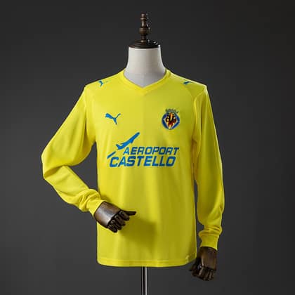 Villarreal CF Retro 08/09 Manga larga