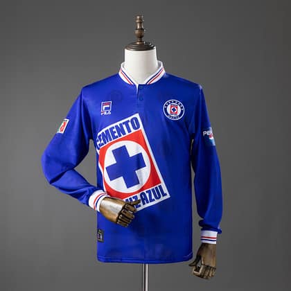 Cruz Azul Retro 1998 Manga larga