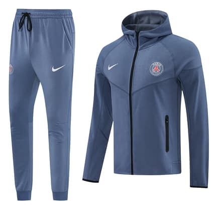 Chándal PSG 26/27 gris azulado · con capucha