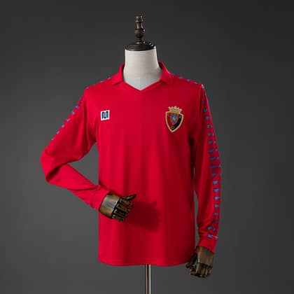 CA Osasuna Retro 1983 Manga larga