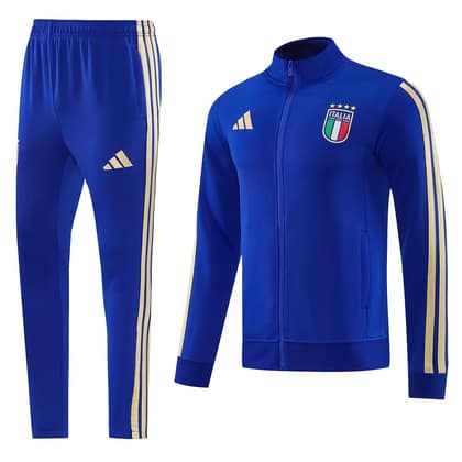 Chándal Italia 26/27 azul celeste · cremallera entera