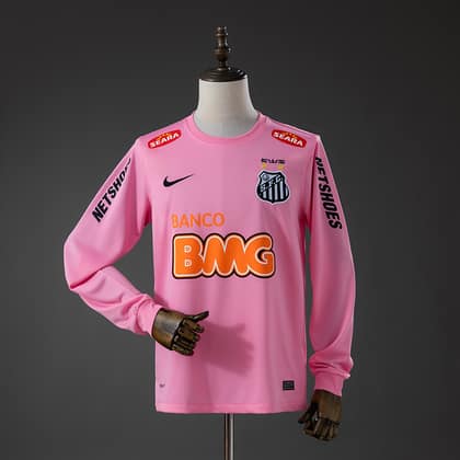 Santos Retro 12/13 Manga larga (Rosa)