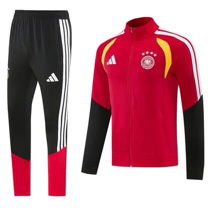 Chándal Alemania 26/27 rojo · cremallera entera