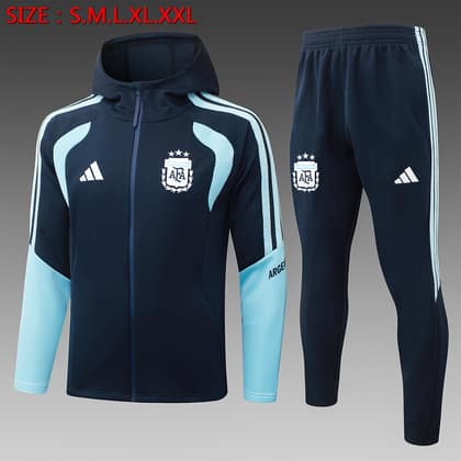 Chándal Argentina 26/27 azul · con capucha