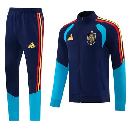 Chándal España 26/27 azul · cremallera entera