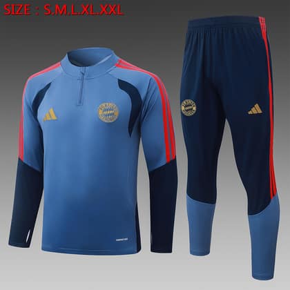 Chándal Bayern de Múnich 26/27 azul · media cremallera (modelo 2)