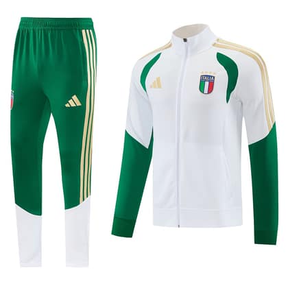 Chándal Italia 26/27 blanco · cremallera entera