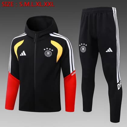 Chándal Alemania 26/27 negro · con capucha