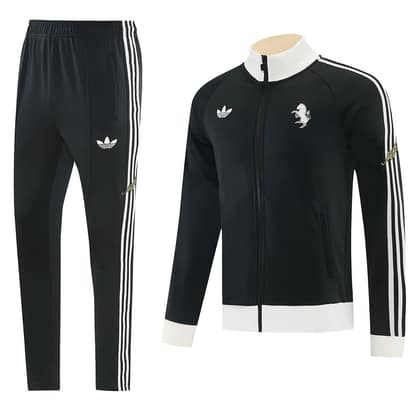 Chándal Juventus 26/27 negro · cremallera entera