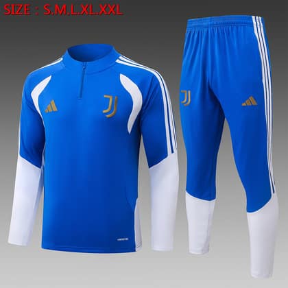 Chándal Juventus 26/27 azul celeste · media cremallera