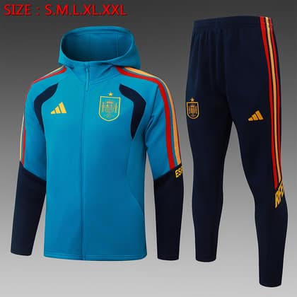 Chándal España 26/27 azul claro · con capucha
