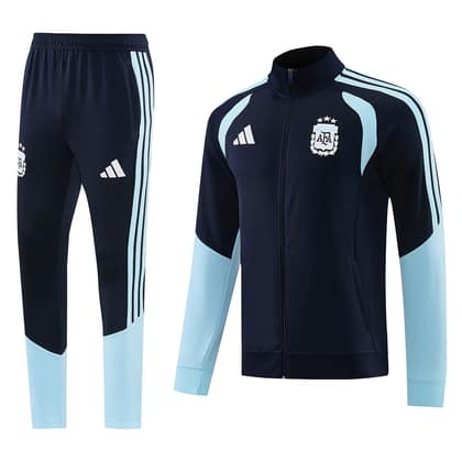 Chándal Argentina 26/27 azul · cremallera entera (diseño 2)