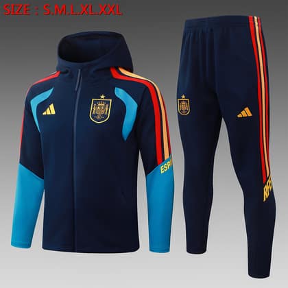 Chándal España 26/27 azul · con capucha