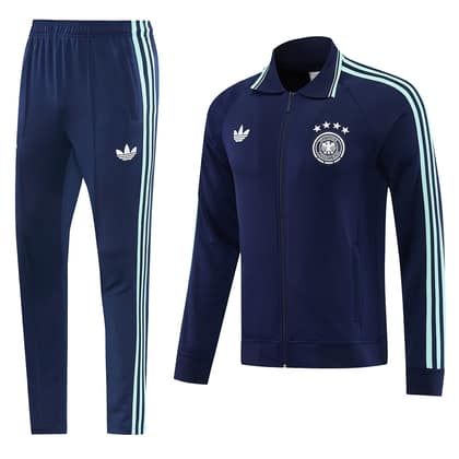 Chándal Alemania 26/27 azul · cremallera entera