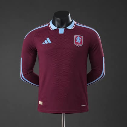 Aston Villa Local 26/27 Manga larga Player