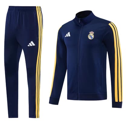 Chándal Real Madrid 26/27 azul · cremallera entera (diseño 1)