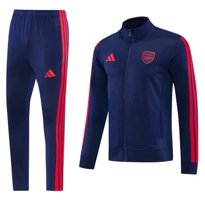 Chándal Arsenal 26/27 azul · cremallera entera