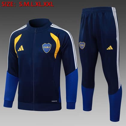 Chándal Boca Juniors 26/27 azul · cremallera entera