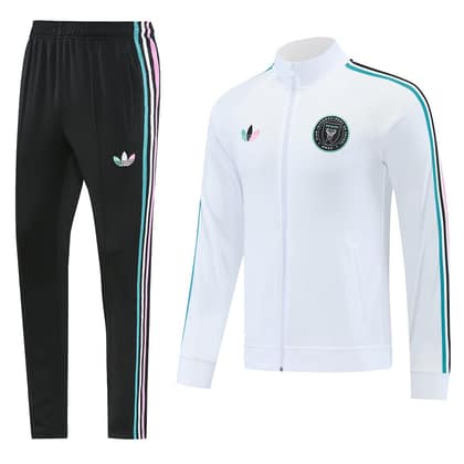 Chándal Inter Miami 26/27 blanco · cremallera entera