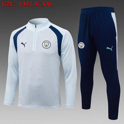 Chándal Manchester City 26/27 azul claro · media cremallera
