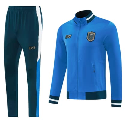 Chándal Napoli 26/27 azul celeste · cremallera entera