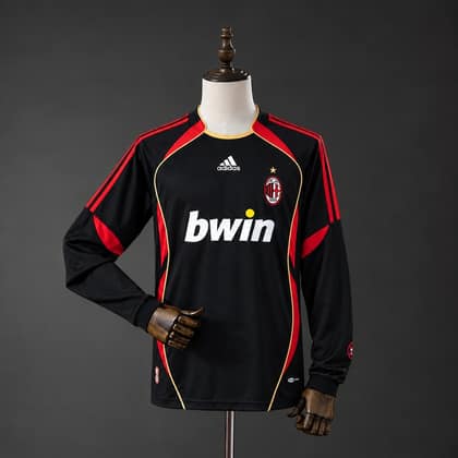 AC Milan Retro Tercera 2006 Manga larga