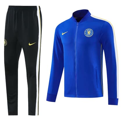 Chándal Chelsea 26/27 azul celeste · cremallera entera (diseño 1)