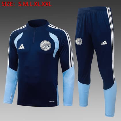 Chándal Ajax 26/27 azul · media cremallera