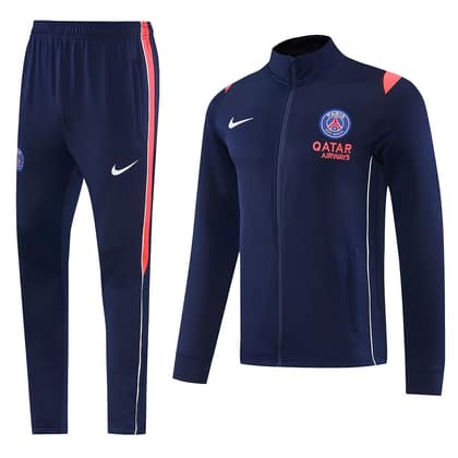 Chándal PSG 26/27 azul · cremallera entera