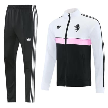 Chándal Juventus 26/27 blanco y negro · cremallera entera