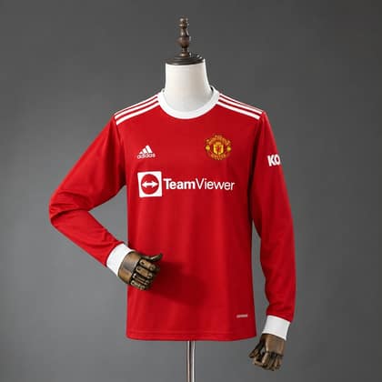 Manchester United Local 21/22 Manga larga