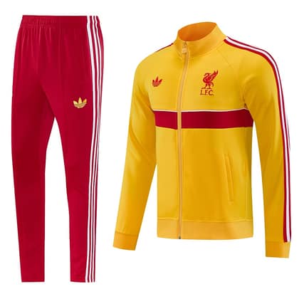 Chándal Liverpool 26/27 amarillo · cremallera entera