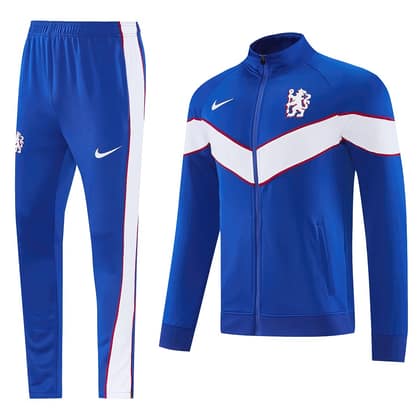 Chándal Chelsea 26/27 azul celeste · cremallera entera (diseño 2)
