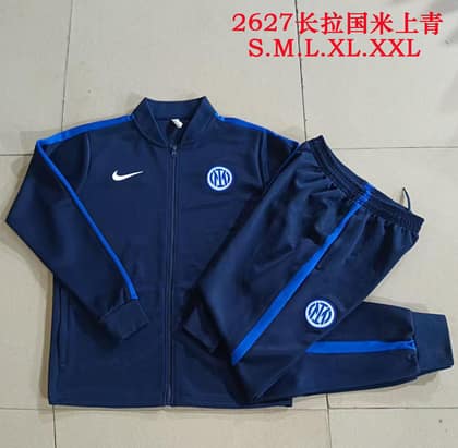 Chándal Inter de Milán 26/27 azul marino · cremallera entera
